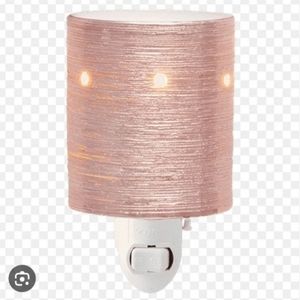 Scentsy Rose Gold Etched Core Mini Warmer